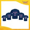 Componi il tuo Pacchetto di T-Shirt Uomo Blu Navy Personalizzate per Addii al Celibato Magliette Maglie Divertimento Feste Hot Sposo Gadget Eventi