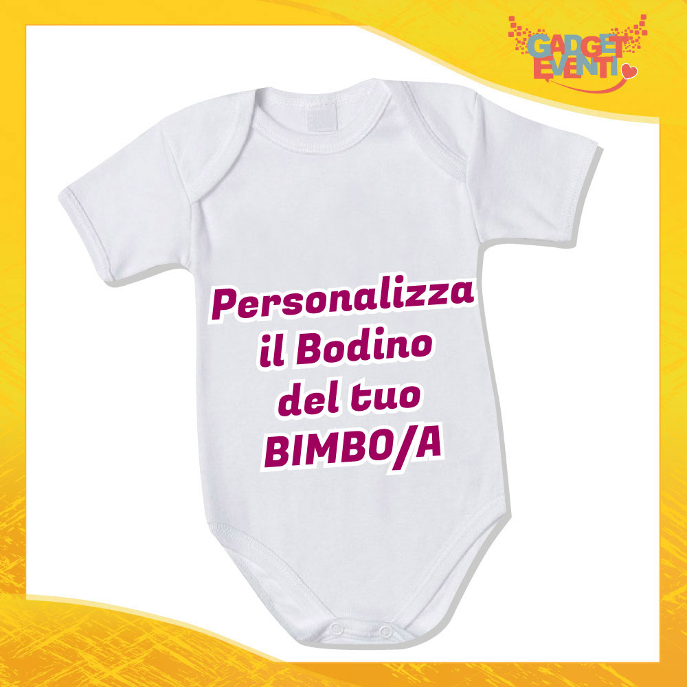 Body neonato personalizzato nuvola