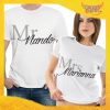 T-Shirt Coppia Maglietta "Nando e Marianna" Gadget Eventi