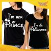 T-Shirt Coppia Maglietta "I'm Her Prince" Gadget Eventi