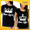 T-Shirt Coppia Maglietta "One Love Corona" Gadget Eventi