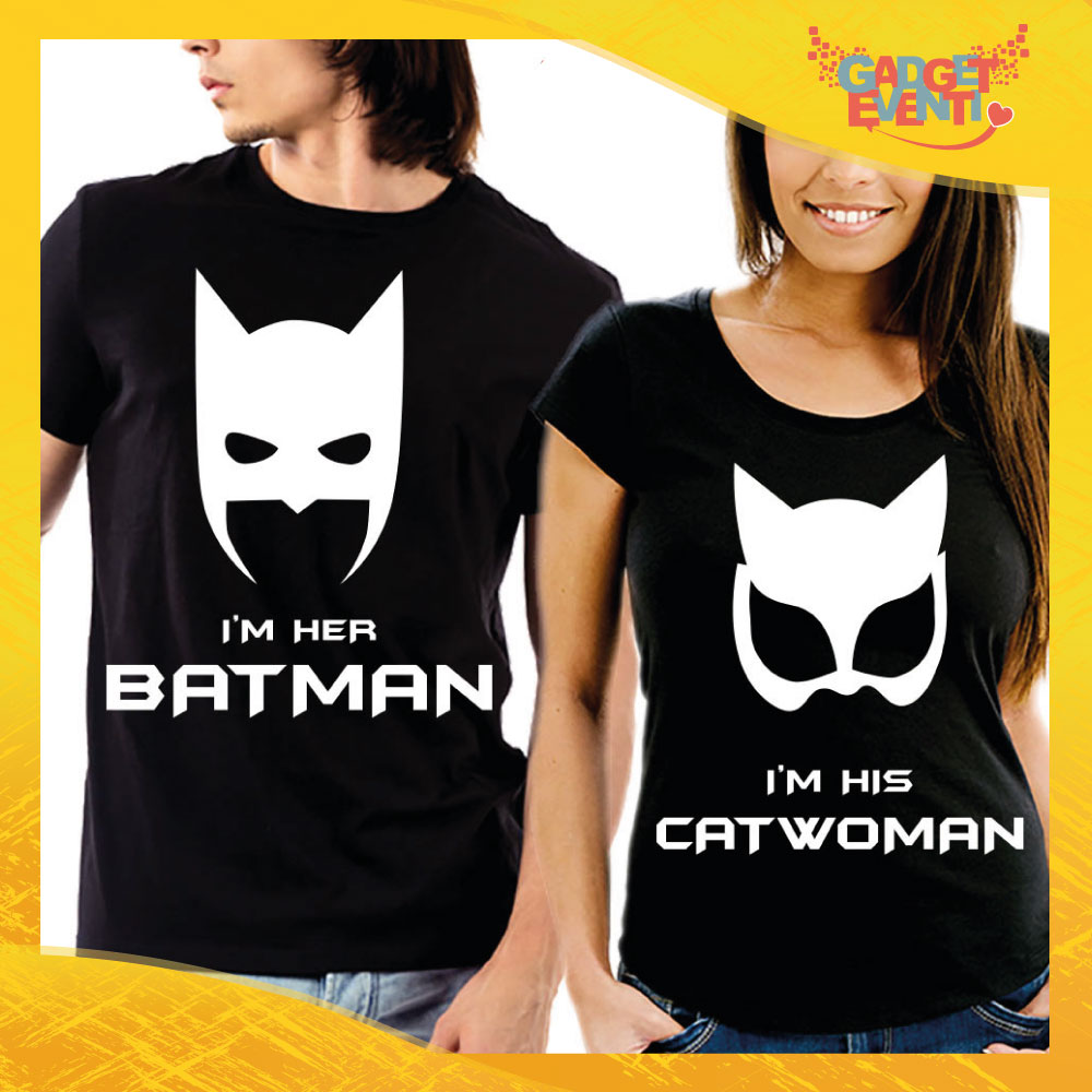 Costumi coppia Batman & Catwoman