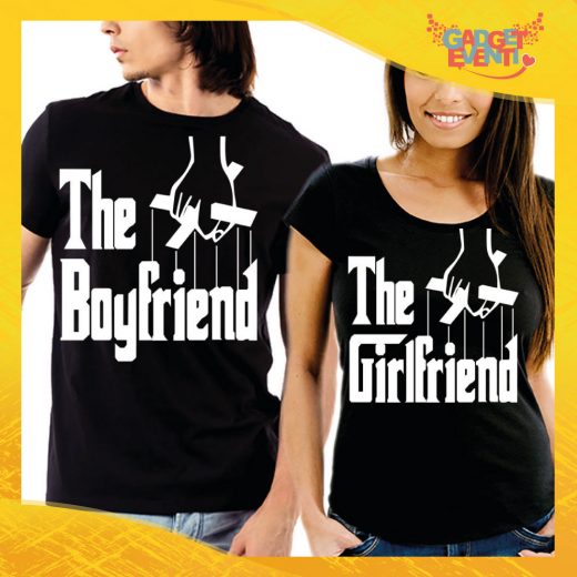 T-Shirt Coppia Maglietta "Boyfriend and Girlfriend" Gadget Eventi