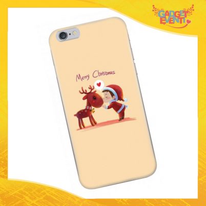 Cover Smartphone Natale Cellulare Tablet "Merry Christmas Love" Gadget Eventi