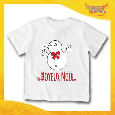 T-Shirt Bimbo Maglietta Natale "Lord Christmas Joyeux Noel Papillon" Gadget Eventi