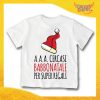 T-Shirt Bimbo Maglietta Natale "Cercasi Babbo Natale per Super Regali" Gadget Eventi