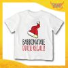 T-Shirt Bimbo Maglietta Natale "Babbo Natale Doje regali" Gadget Eventi
