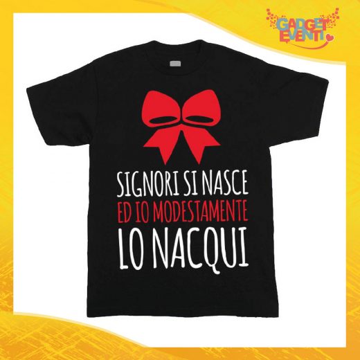 T-Shirt Bimbo Maglietta Natale "Lord Christmas Signori si Nasce" Gadget Eventi