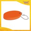 Portachiavi Arancio con catena in metallo "Floater" antistress galleggiante Gadget Eventi