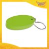 Portachiavi Verde Chiaro con catena in metallo "Floater" antistress galleggiante Gadget Eventi