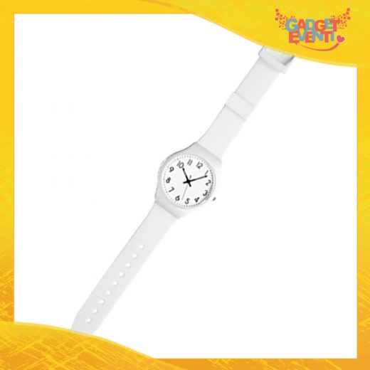 Orologio Analogico Bianco "I Time" Gadget Eventi