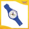 Orologio Analogico Blu Personalizzabile "I Time ADV" Gadget Eventi