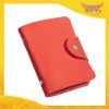 Portabiglietti da Visita Rosso "Papel" Portacard Gadget Eventi