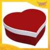 Scatola a Cuore Rosso Scuro San Valentino Love "Classic red" Gadget Eventi