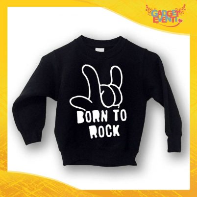 Felpa Bambino Baby "Born to Rock" Gadget Eventi