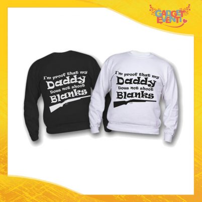 Felpa Bimbo "Daddy Blanks" Idea Regalo Festa del Papà Gadget Eventi