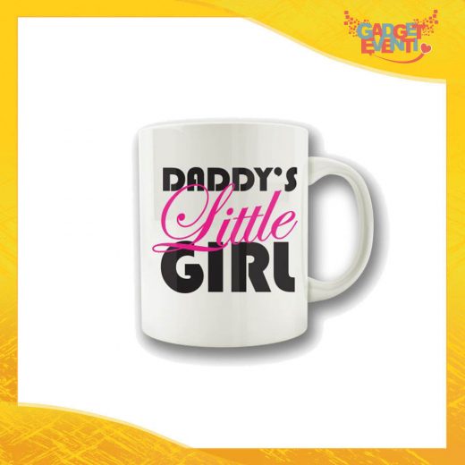 Tazza Femminuccia "Daddy's Little Girl" Colazione Breakfast Mug Idea Regalo Festa del Papà Gadget Eventi