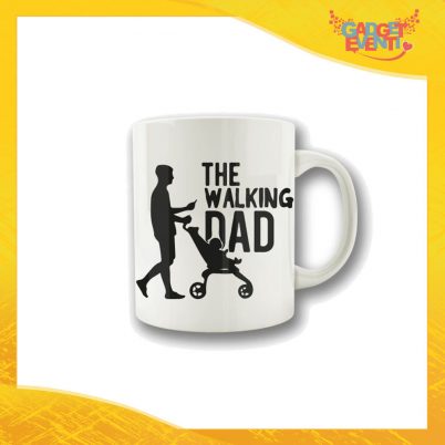 Tazza "The Walking Dad" Colazione Breakfast Mug Idea Regalo Festa del Papà Gadget Eventi