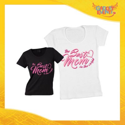 Maglietta, t-shirt idea regalo festa della mamma "Best Mom" - Gadget Eventi
