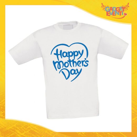 Maglietta Bambino Bambina "Mother's Day" Idea Regalo T-shirt Festa della Mamma Gadget Eventi