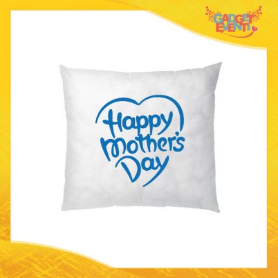 Cuscino Quadrato Maschietto "Mother's Day" Idea Regalo Festa della Mamma Gadget Eventi