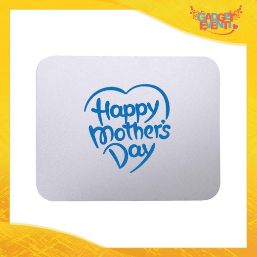 Mouse Pad maschietto "Mother's Day" tappetino pc ufficio idea regalo festa della mamma gadget eventi