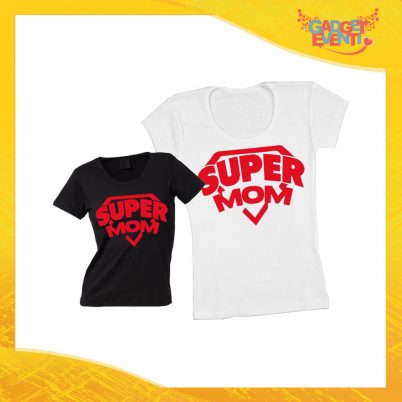 Maglietta, t-shirt idea regalo festa della mamma "Super Mom" - Gadget Eventi