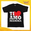 Maglietta Bambino Bambina "Ti Amo" Idea Regalo T-shirt Festa della Mamma Gadget Eventi