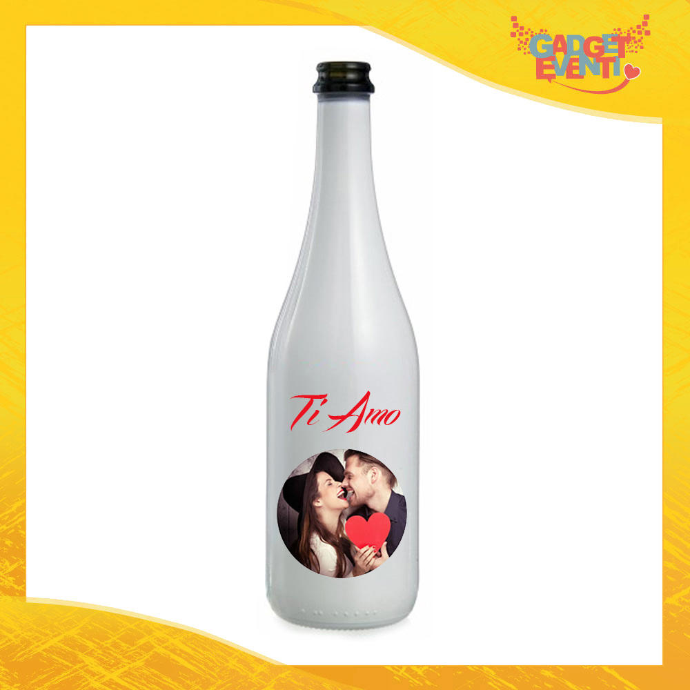 Bottiglia da Vino Love Personalizzata per San Valentino - Gadget Eventi