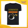 T-Shirt Uomo Love Nera "Amore Esplosivo" Maglietta Idea Regalo Maglia per Innamorati Gadget Eventi