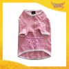 T-Shirt Rosa per Cani Personalizzata con foto testi e immagini Maglia Maglietta Abitino Abito per il tuo Animale Domestico Gadget Eventi