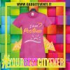 T-Shirt Donna Fucsia "I Love Positano" Maglietta Estiva della tua Città Idea regalo gadget Eventi