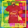 T-Shirt Donna Rossa "I Love Napoli" Maglietta Estiva della tua Città Idea regalo gadget Eventi