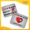 Coppia di Mouse Pad Rettangolari Per Innamorati "Pezzo Mancante" tappetino pc ufficio idea regalo San Valentino gadget eventi