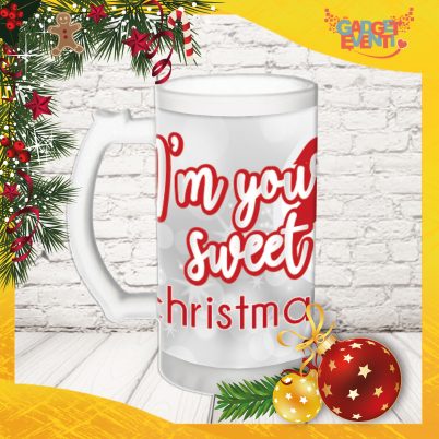 Boccale Birra " I'm Sweet Christmas "