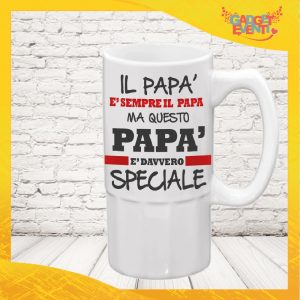 Boccale Birra Personalizzato " UN PAPA' DAVVERO SPECIALE "