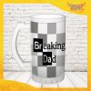 Boccale Birra personalizzato " BREAKING DAD "