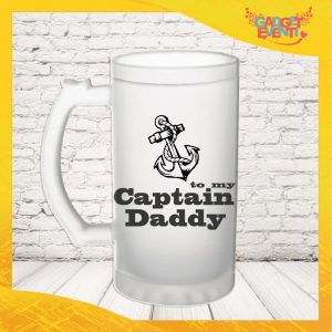 Boccale Birra Personalizzato " CAPTAIN DADDY "