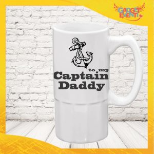Boccale Birra personalizzato " CAPTAIN DADDY "
