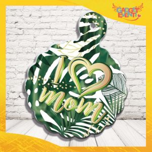 Tagliere in ceramica personalizzato " I LOVE MOM "