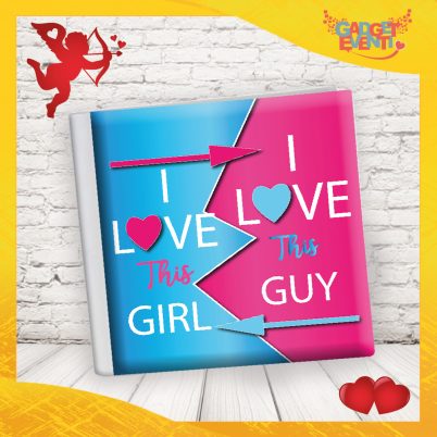 Album fotografico personalizzabile " I Love This Girl & Guy "