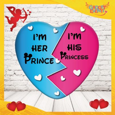 Mouse pad personalizzabile" I'm Prince & Princess "