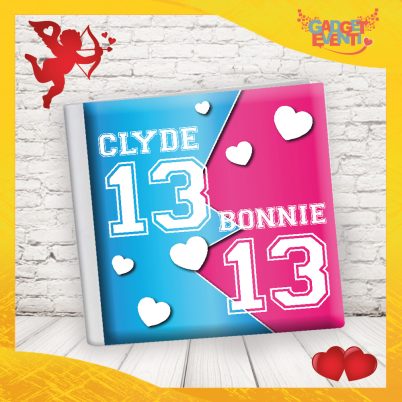 Album fotografico personalizzabile " Bonnie & Clyde con Numero "