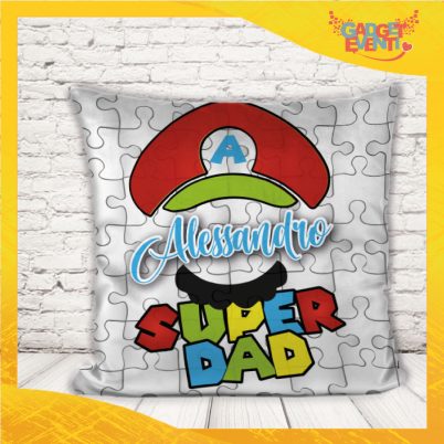 Cuscino ''Super Dad Bros''